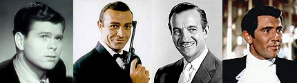 Nelson, Connery, Niven, Lazenby